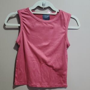 Olivia Rae Dusty Rose Sleeveless Top Size Small